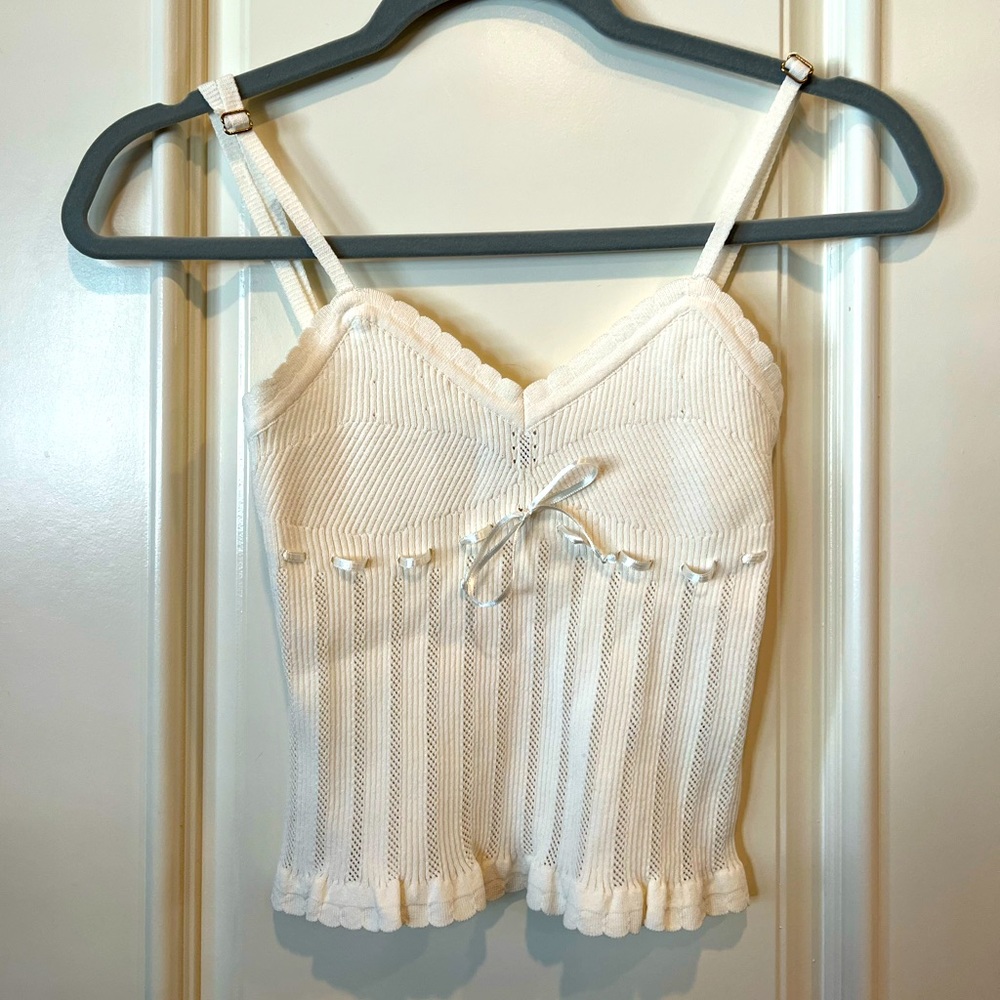Rouje Pio Top in White Size 34